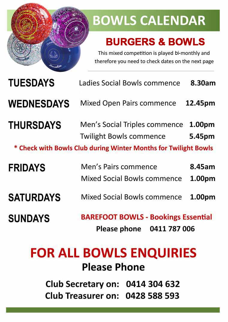 Cleveland Bowls Club Womens